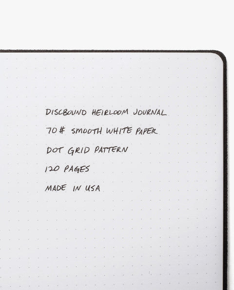 Discbound Heirloom Journal